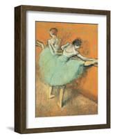 Dancers at the Barre, 1900-Edgar Degas-Framed Art Print