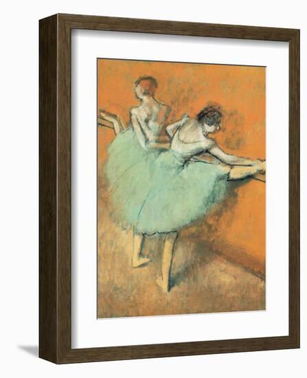 Dancers at the Barre, 1900-Edgar Degas-Framed Art Print