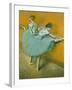 Dancers at the Barre-Edgar Degas-Framed Giclee Print