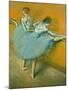 Dancers at the Barre-Edgar Degas-Mounted Giclee Print