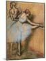 Dancers at the helm-Edgar Degas-Mounted Giclee Print