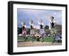 Dancers at the Highland Games, Edinburgh, Lothian, Scotland, United Kingdom-Adina Tovy-Framed Photographic Print