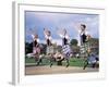 Dancers at the Highland Games, Edinburgh, Lothian, Scotland, United Kingdom-Adina Tovy-Framed Photographic Print