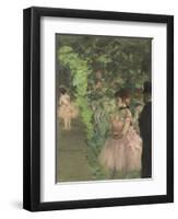 Dancers Backstage, 1876-1883-Edgar Degas-Framed Giclee Print