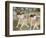 Dancers Bending Down-Edgar Degas-Framed Giclee Print