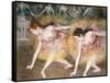 Dancers Bowing, 1885-Edgar Degas-Framed Stretched Canvas