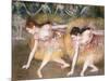 Dancers Bowing, 1885-Edgar Degas-Mounted Giclee Print
