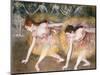 Dancers Bowing, 1885-Edgar Degas-Mounted Giclee Print