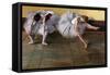 Dancers by Edgar Degas-Geoffrey Clements-Framed Stretched Canvas