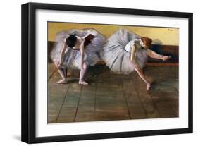 Dancers by Edgar Degas-Geoffrey Clements-Framed Giclee Print