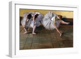 Dancers by Edgar Degas-Geoffrey Clements-Framed Giclee Print