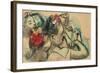 Dancers, circa 1896-8-Edgar Degas-Framed Giclee Print