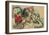 Dancers, circa 1896-8-Edgar Degas-Framed Premium Giclee Print