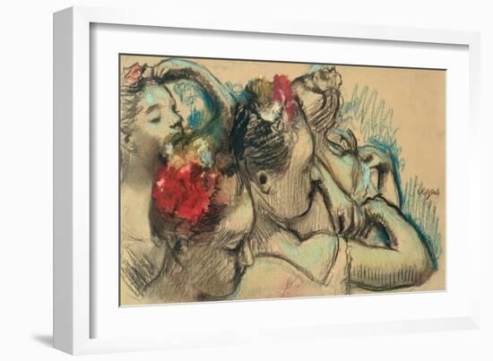 Dancers, circa 1896-8-Edgar Degas-Framed Giclee Print