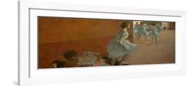 Dancers Climbing a Staircase, circa 1886-1888-Edgar Degas-Framed Giclee Print