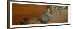 Dancers Climbing a Staircase, circa 1886-1888-Edgar Degas-Framed Giclee Print