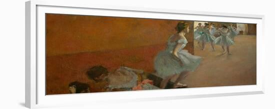 Dancers Climbing a Staircase, circa 1886-1888-Edgar Degas-Framed Giclee Print