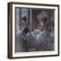 Dancers (Danseuse), 1884-1885-Edgar Degas-Framed Premium Giclee Print