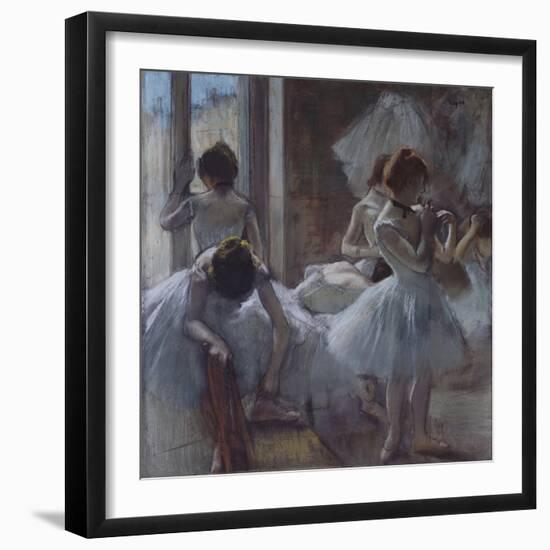 Dancers (Danseuse), 1884-1885-Edgar Degas-Framed Giclee Print