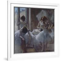 Dancers (Danseuse), 1884-1885-Edgar Degas-Framed Giclee Print