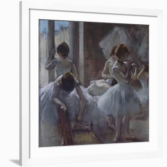 Dancers (Danseuse), 1884-1885-Edgar Degas-Framed Giclee Print