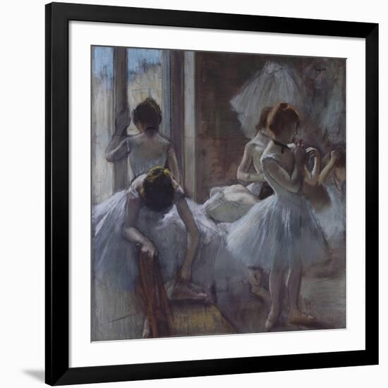 Dancers (Danseuse), 1884-1885-Edgar Degas-Framed Giclee Print