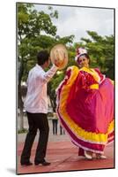 Dancers Entertain a Crowd, Central, Chiapa De Corzo, Chiapas, Mexico-Brent Bergherm-Mounted Photographic Print