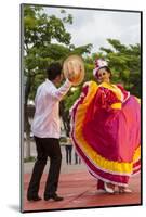 Dancers Entertain a Crowd, Central, Chiapa De Corzo, Chiapas, Mexico-Brent Bergherm-Mounted Photographic Print