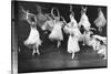 Dancers from the Corps de Ballet in the New York City Ballet Production of Seremade-Gjon Mili-Stretched Canvas