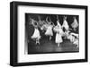 Dancers from the Corps de Ballet in the New York City Ballet Production of Seremade-Gjon Mili-Framed Photographic Print