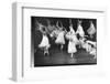 Dancers from the Corps de Ballet in the New York City Ballet Production of Seremade-Gjon Mili-Framed Photographic Print