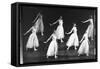 Dancers from the Corps de Ballet in the New York City Ballet Production of Seremade-Gjon Mili-Framed Stretched Canvas