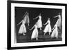 Dancers from the Corps de Ballet in the New York City Ballet Production of Seremade-Gjon Mili-Framed Photographic Print