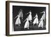 Dancers from the Corps de Ballet in the New York City Ballet Production of Seremade-Gjon Mili-Framed Photographic Print