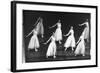 Dancers from the Corps de Ballet in the New York City Ballet Production of Seremade-Gjon Mili-Framed Photographic Print