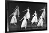 Dancers from the Corps de Ballet in the New York City Ballet Production of Seremade-Gjon Mili-Framed Premium Photographic Print