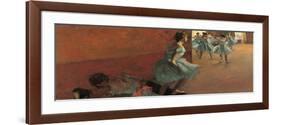 Dancers Going Up the Stairs-Edgar Degas-Framed Giclee Print