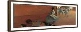 Dancers Going up the Stairs-Edgar Degas-Framed Premium Giclee Print