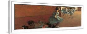 Dancers Going up the Stairs-Edgar Degas-Framed Premium Giclee Print