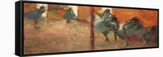 Dancers in a Studio, 1900-05-Edgar Degas-Framed Stretched Canvas