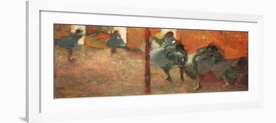 Dancers in a Studio, 1900-05-Edgar Degas-Framed Giclee Print