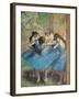 Dancers in Blue, c.1895-Edgar Degas-Framed Premium Giclee Print