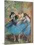 Dancers in Blue, c.1895-Edgar Degas-Mounted Giclee Print