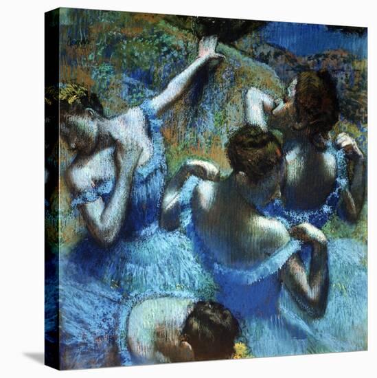 Dancers in Blue, C1898-Edgar Degas-Stretched Canvas