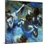 Dancers in Blue, C1898-Edgar Degas-Mounted Giclee Print