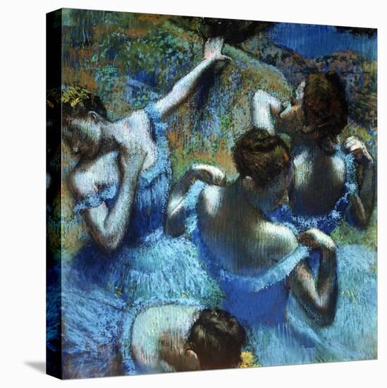 Dancers in Blue, C1898-Edgar Degas-Stretched Canvas