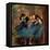 Dancers in Blue (Danseuses Bleues)-Edgar Degas-Framed Stretched Canvas