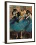 Dancers in Blue (Danseuses Bleues)-Edgar Degas-Framed Giclee Print