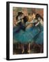 Dancers in Blue (Danseuses Bleues)-Edgar Degas-Framed Giclee Print