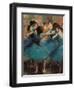 Dancers in Blue (Danseuses Bleues)-Edgar Degas-Framed Giclee Print